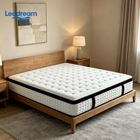 Hybrid Taschenfederkern Memory Foam Matratze Queen King Size Mittelfest Atmungsaktiv Komfortabel Bett Hotel Zuhause