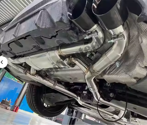 Sistema de escape Catback, silenciador de tubo de Escape de rendimiento de acero inoxidable para <span class=keywords><strong>BMW</strong></span> M340/M340i 3,0 T 2019-2024, Control remoto - Product Image 5