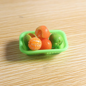 Oll House-Mini cesta de plástico para hacer fotos, cesta de frutas de cocina, juguetes de comida - Product Image 4