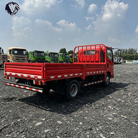 Camion de livraison Sinotruk Howo 4x2 à faible consommation de carburant, moteur diesel Weichai 115 CV, Euro 6, caisse de 4,2 m pour le transport de marchandises générales