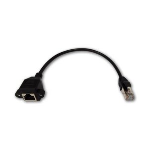 Cat5e / Cat6 / <span class=keywords><strong>Cat8</strong></span> macho a hembra RJ45 extensor enchufe acoplador convertidor conector Cable de conexión - Product Image 3