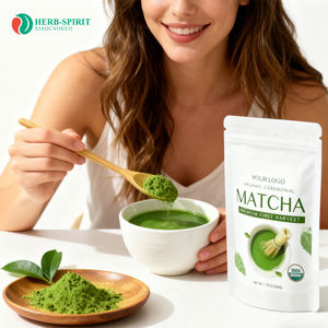 Matcha Herbspirit Superior Mistura Cerimonial de Primeira Colheita Pó de Matcha Orgânico de Grau Cerimonial - Product Image 2