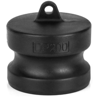 Raccord Ibc réservoir fourre-tout raccord Camlock rapide bouchon anti-poussière Camlock Type de coupleur Dp mâle adaptateur d'extrémité 1/2 pouces à 2 pouces