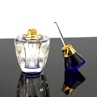 Bouteilles de parfum en verre cristal de luxe Emtpy Unique 6ml, bouteilles de parfum en verre personnalisées