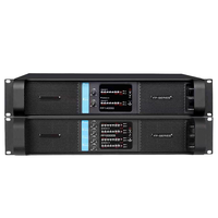 Amplificador de Potencia de Audio MALOX FP10000Q de 4 Canales y 4 Ohmios, Sistema de Sonido para Exteriores con Alimentación CA y Construcción Metálica