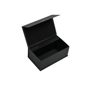 Boîte <span class=keywords><strong>rigide</strong></span> en kraft recyclé, fermeture magnétique écologique, poignée, manchon transparent en PVC, découpe en forme de cœur givrée, trou découpé, puzzle pour enfants - Product Image 4