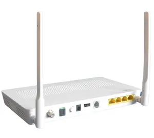 جديد HG8247H5 أصلي 100% جي/إبون واي فاي ONT 4GE+1TEL+1USB+واي فاي+مودم CATV HG8247H5 GPON ONU