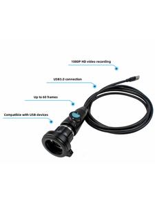 Endoscope médical en métal rechargeable par USB, poignée de chirurgie, certifié CE, classe II, équipement de diagnostic vétérinaire, marque SNUKE - Product Image 6