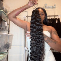 Paquets de cheveux cambodgiens bruts doublement étirés non traités Vendeur en gros de cheveux humains Cheveux vietnamiens birmans bouclés à cuticule alignée