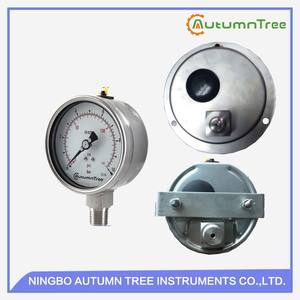 4 "100mm idraulico resistente manometro/completo in acciaio inox manometro, MOD 118AL - Product Image 6