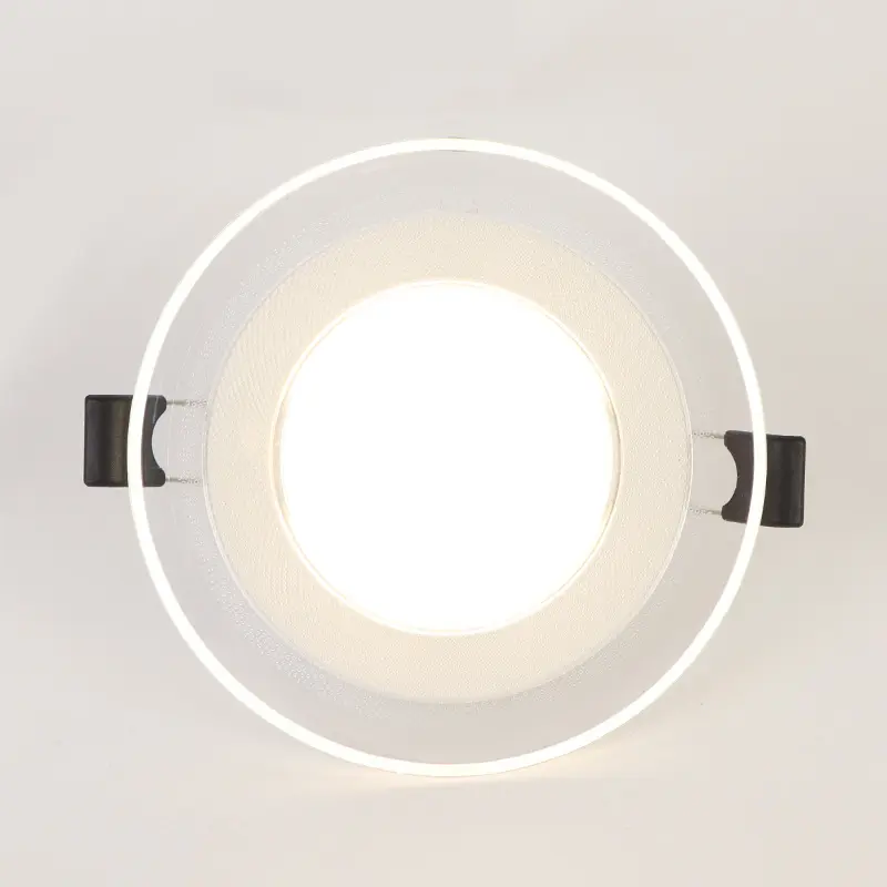 5W high quality Tricolor dimming led light 5w hotel downlight led recessed downlight Seven color downlight Opening70-80MM