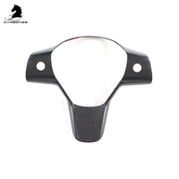 Accents de volant 1 Pc en fibre de carbone sèche pour Tesla Model 3 & Y