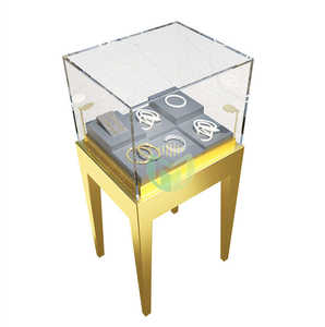 Wholesale professional durable jewelry shop design cabinet top display counter for store