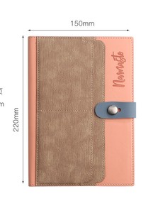 Cuaderno Secreto de Tapa Dura de Cuero Recargable y Personalizable con Goma, Diario, Agenda con Logotipo OEM para Ideas de Productos de Marca Privada - Product Image 4