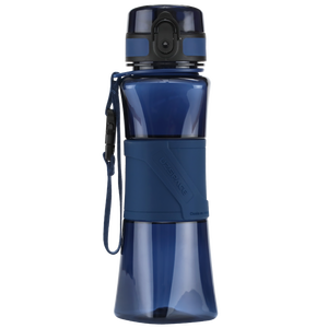 彩色批发便宜低价600毫升扭曲风格你好创意磨砂玻璃水瓶带彩盒-水瓶 - Product Image 2