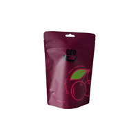Sachet debout personnalisé pour aliments Sac de fruits secs en feuille d'aluminium composite scellé Snacks Cerise Avoine Sac auto-scellant avec logo