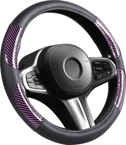 Funda Universal para <span class=keywords><strong>Volante</strong></span> <span class=keywords><strong>con</strong></span> Brillantina, Color <span class=keywords><strong>Rosa</strong></span>, para Automóvil - Product Image 3