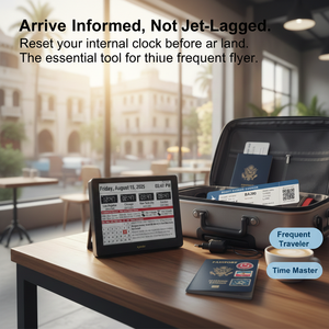 Calendario da Parete Intelevia Smart Home con Sincronizzazione Wi-Fi, Display E-Paper per la Protezione degli Occhi, Promemoria Automatico per le Feste, <span class=keywords><strong>Meteo</strong></span> <span class=keywords><strong>in</strong></span> Tempo Reale, Design Esclusivo - Product Image 5