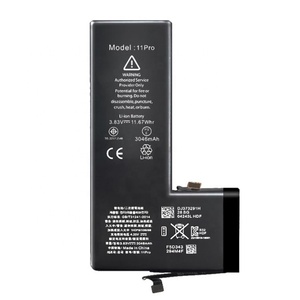 <span class=keywords><strong>Batterie</strong></span> de téléphone portable en gros pour <span class=keywords><strong>iPhone</strong></span> <span class=keywords><strong>11</strong></span> Pro, <span class=keywords><strong>batterie</strong></span> rechargeable, prix d'usine - Product Image 1