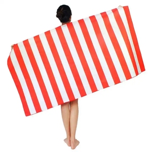 Serviette de <span class=keywords><strong>plage</strong></span> en microfibre à séchage rapide et anti-sable 80*160cm, serviette de <span class=keywords><strong>plage</strong></span> en microfibre imprimée, logo personnalisé - Product Image 1