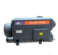 Bomba de vacío de paletas rotativas de una etapa con sellado de aceite DLT V0202, 200m³/h, 7.5 HP, trifásica, baja presión, para mecanizado, OEM disponible, hierro