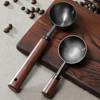 Cuillère à café en acier inoxydable en gros de capacité de 10g 30ml avec cuillère à long manche et cuillère à grains pour mesurer les outils de café et de thé