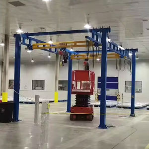 เครนเหนือศีรษะแบบยืดหยุ่นสำหรับงานเบา 0.5 ตัน 1 ตัน KBK พร้อมรอกโซ่ 3 ตัน - Product Image 4