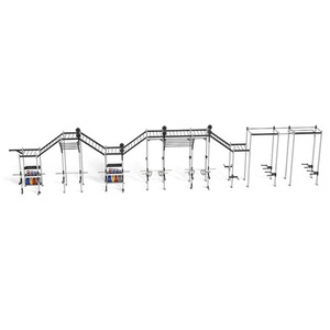 แท่นขุดเจาะและชั้นวางสำหรับฟิตเนสอุปกรณ์ออกกำลังกายในโรงยิมหลายสถานี - Product Image 5