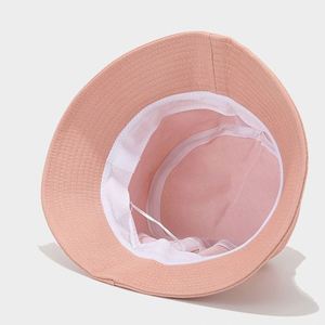 Korean Fashion Trend Bow Embroidery Ladies Bucket Hat Simple Macaron Beach Sun Hat with <b>Leaf</b> Pattern for Daily Casual Fishing - Product Image 6
