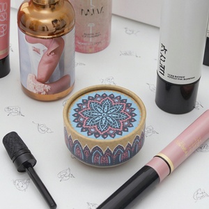 Eco-Friendly Customized Cosmetic Packaging Circular Paper <b>Container</b> for Face Cream, Lotion, Hand Cream Solid <b>Perfume</b> Packaging - Product Image 3