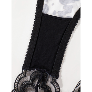 Lencería sexy traviesa para <span class=keywords><strong>mujeres</strong></span> grandes y maduras Conjuntos de sujetador y bragas de noche eróticos hermosos al por mayor Ropa interior de mujer - Product Image 6