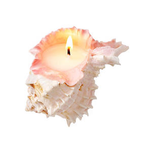 Regalo de vacaciones de lujo de calidad superior, decoración romántica sin humo, <span class=keywords><strong>velas</strong></span> de caracola aromáticas perfumadas - Product Image 3