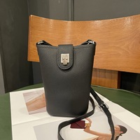 Sac bandoulière mini messager rétro en cuir véritable pour femme, sacoche de téléphone portable, fabrication ODM&OEM 2026