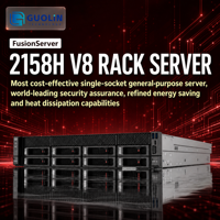 Serveur en rack FusionServer 2158H V8 2U pour la virtualisation, l'inférence IA, le Big Data, l'informatique cloud, serveur AMD EPYC