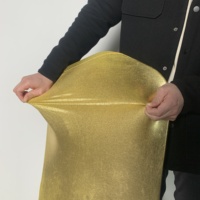 Housses de chaise décoratives en feuille d'or pour événements, idéales pour la location en hôtellerie, les conférences, les mariages et les banquets – Vente en gros