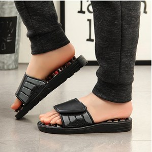 Pantoufles de massage des pieds de santé Point d'acupression Soins Thérapie par aimant Favorisant la circulation sanguine Point de déclenchement de libération myofasciale - Product Image 6