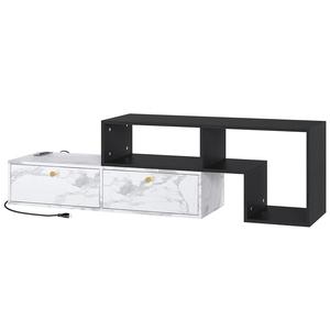 Mueble de TV Flotante GRS, Soporte de Televisión de Madera <span class=keywords><strong>para</strong></span> Montar en la Pared, <span class=keywords><strong>Muebles</strong></span> de Sala de Estar 2022 <span class=keywords><strong>para</strong></span> el Hogar y Hoteles - Product Image 1