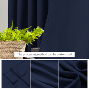 <span class=keywords><strong>Pannello</strong></span> tenda oscurante (colore <span class=keywords><strong>blu</strong></span> pietra) <span class=keywords><strong>tende</strong></span> termoisolanti camera oscurante tenda per finestra per camera da letto/soggiorno - Product Image 4