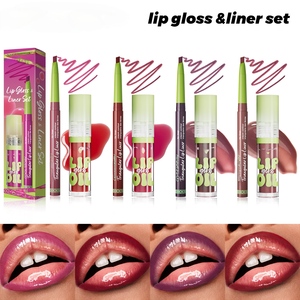 COOL STORY CL2549 Ensemble 2-en-1 Brillant à Lèvres & Crayon Contour des Lèvres - Hydratant Longue Durée Fini Mat/Brillant Formule Vegan en Stick - Product Image 2