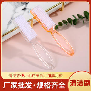 Brosses à poussière pour ongles, brosses à poudre, brosses de nettoyage, brosses de beauté pour nail art, à long manche, orange, style antique - Product Image 5