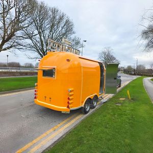 新款流行全装配备食品车出售欧洲定制带水槽咖啡售卖车食品拖车 - Product Image 2