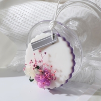 Tablette parfumée de fleur éternelle bicolore de haute qualité désodorisant parfumé retardateur d'odeur pour sachets de tiroirs de placard