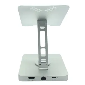 Foldable Adjustable Tablet Stand Holder 11 In 1 Usb C Hub Docking Station Usb3.0 2.0 PD For Cell Phone IPad Holder