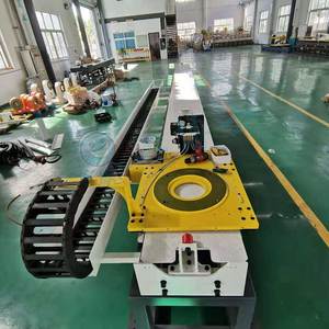<span class=keywords><strong>Robot</strong></span> Eje externo Trabajo coordinado Mover hacia adelante Servomotor Carga de accionamiento 1500kg 10M China GBS Eje lineal - Product Image 4