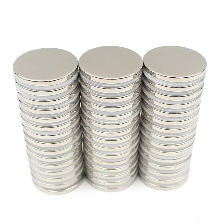 N52 High Quality Disc Neodymium Magnets Rare Earth Neo Ndfeb Permanent Magnets Disc