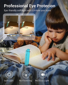 Smart Home Products LED USB Rechargeable <b>Book</b> <b>Light</b> <b>Reading</b> <b>Light</b> Eye Night Portable Clip Desk <b>Light</b> Bookmark Read - Product Image 5