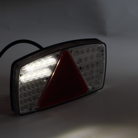 E4 feux LED commerciaux remorque camion bus indicateur arrêt marqueur latéral marche arrière combinaison LED feux arrière lumière automatique