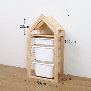 Gabinete <span class=keywords><strong>de</strong></span> almacenamiento <span class=keywords><strong>de</strong></span> libros y <span class=keywords><strong>juguetes</strong></span> <span class=keywords><strong>para</strong></span> niños Gabinete <span class=keywords><strong>de</strong></span> casa <span class=keywords><strong>de</strong></span> cuatro tiendas Cajón <span class=keywords><strong>de</strong></span> <span class=keywords><strong>madera</strong></span> Muebles <span class=keywords><strong>para</strong></span> niños - Product Image 2