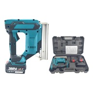 Kit de cloueuse sans fil à batterie lithium-ion sans balais F30 pour usage industriel et bricolage, cloueuse électrique droite pour plafonds, acier, bois et travaux domestiques