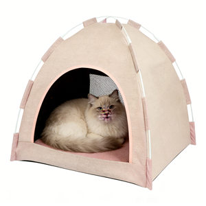 Wasserdichtes Faltbares Hundebett-Zelt mit Überdachung und Sonnenschutz für Campingausflüge und Entspannung in der Wildnis - Product Image 1